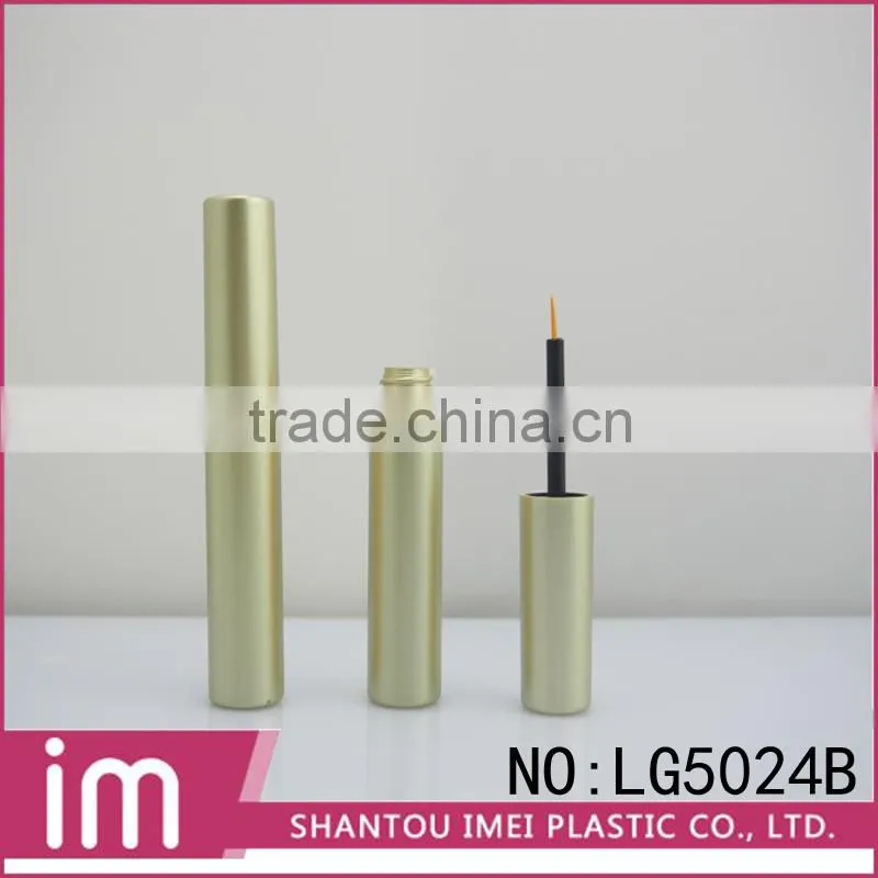 elegant new clear empty gold mascara tube
