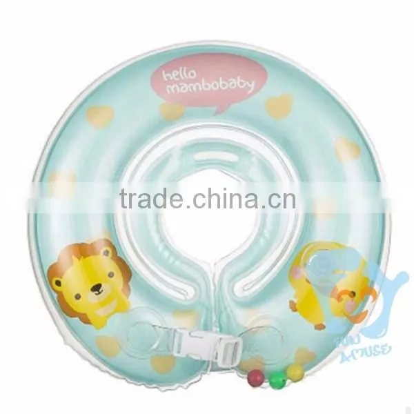 bestselling summer fun custom pvc baby swim neck collar ring