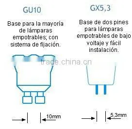 3 Years Warranty, Multifaceted Lens with COB LED, Bridgelux Chips, AC/DC 12V, 3 Watt LED Spotlight