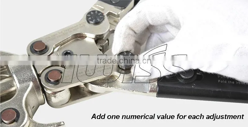 IWS-1632A Multi-azimuth Pipe Pressing Tools for PAP&PEX&Copper pipe fittings