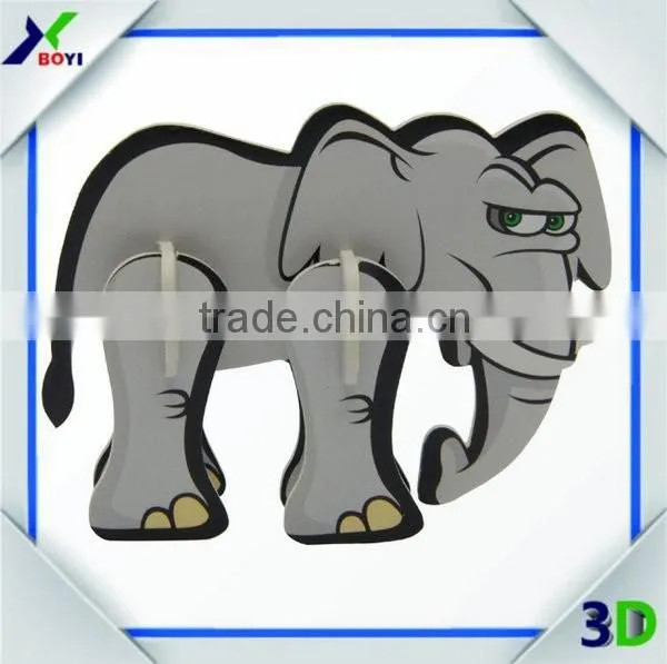 2014 Best Selling Wholesale Promotion Gift Funny EPS Cartoon Puzzle Game 3d