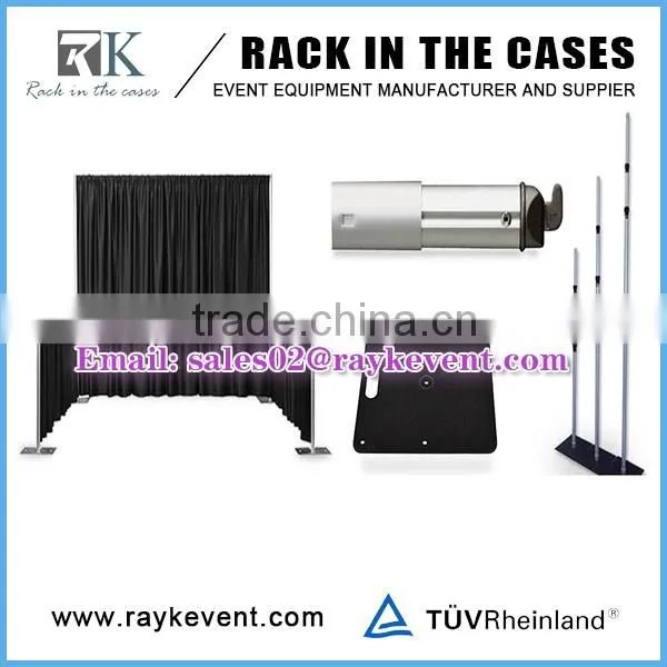 Wedding exhibition pipe and drape pipe and drape rental