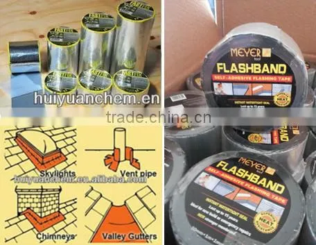 hot sale ALUMINIUM self adhesive bitumen waterproof flashing tapes China