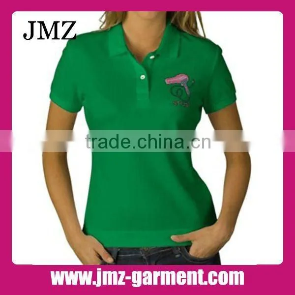 Polyester cotton short sleeve polo shirt