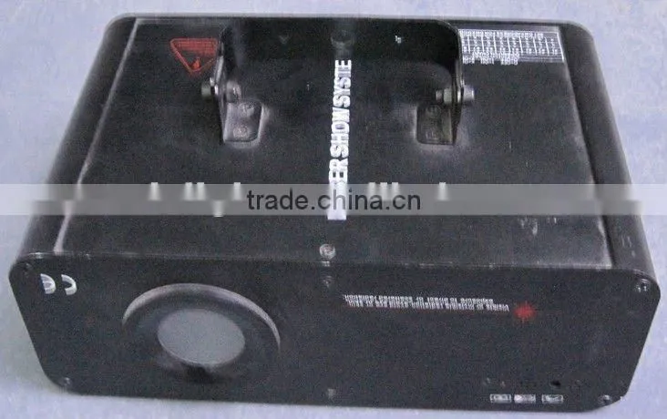 red and green animation laser light