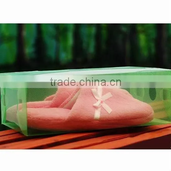 clear plastic shoe box