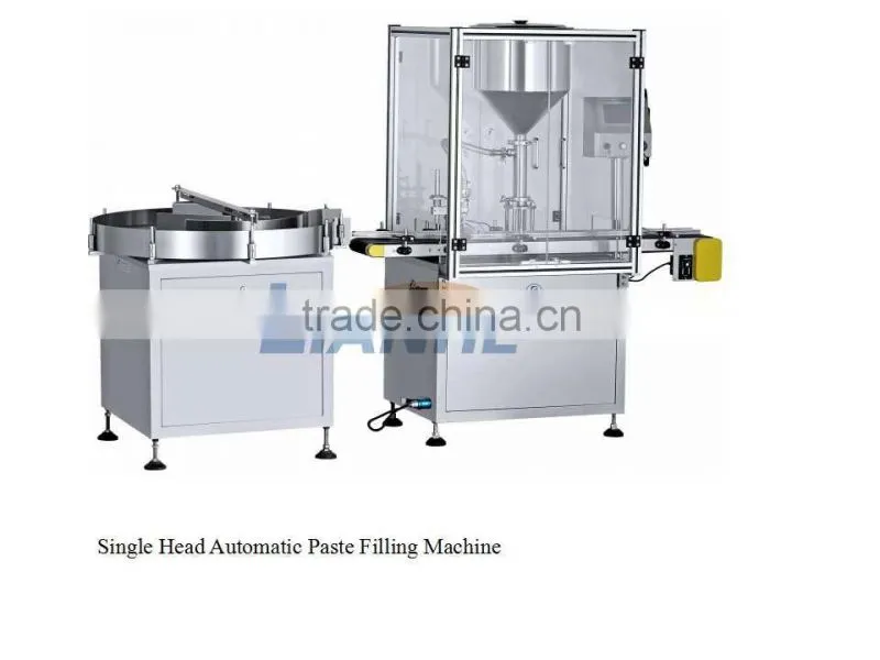 automatic linear liquid filling machine/ servo motor control piston piston filling machine