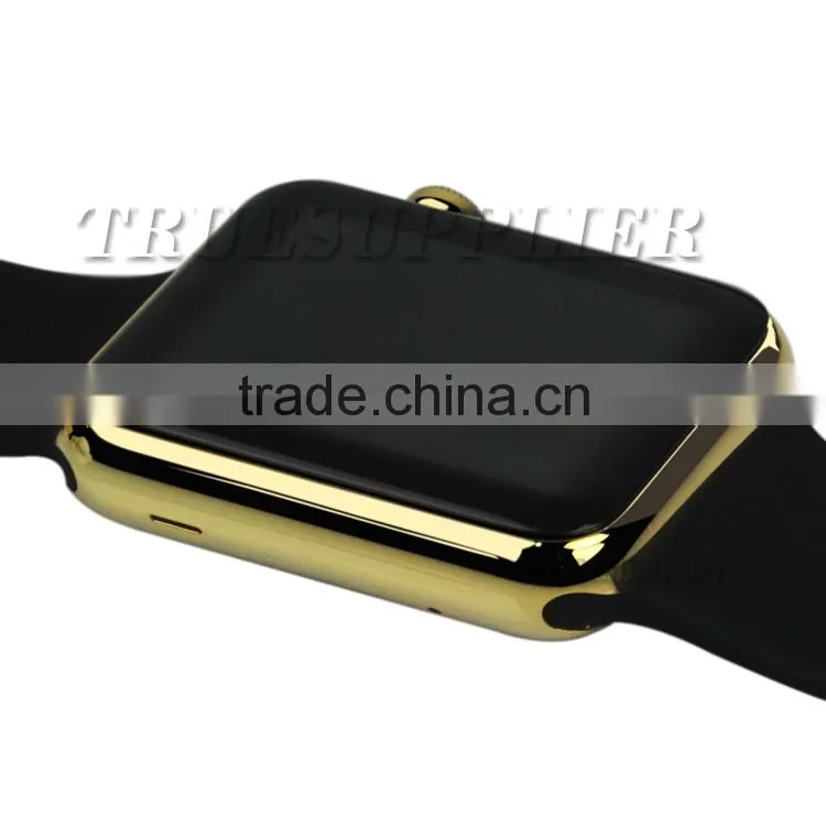 black leather band for apple watch link leather bracelet