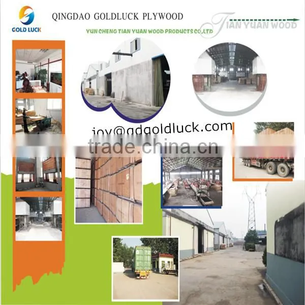 Poplar/Pine/Falcata/Paulownia Blockboard