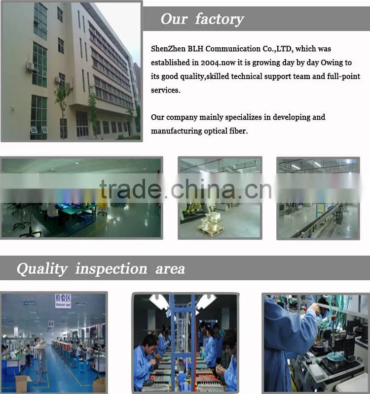 China Wholesale Rack mount 1*6 plc fiber optic splitter and fc fibre coupler