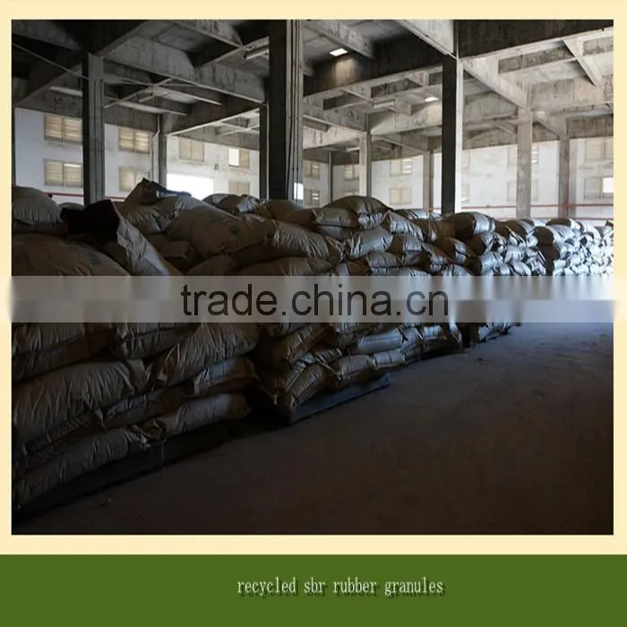 Multi functional cheap recycled sbr rubber granules price