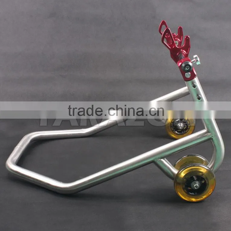 Universal Adjustable high strength plastic round tube MX motocross racer stands