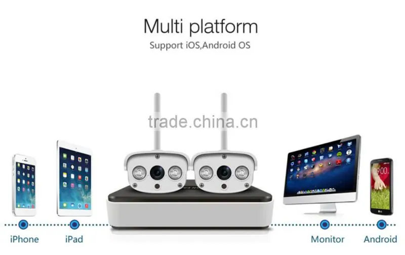 2016 Vstarcam Hot on Sale ip cctv camera kit including one NVR two IP cameras excellent for private homes offices stores shops