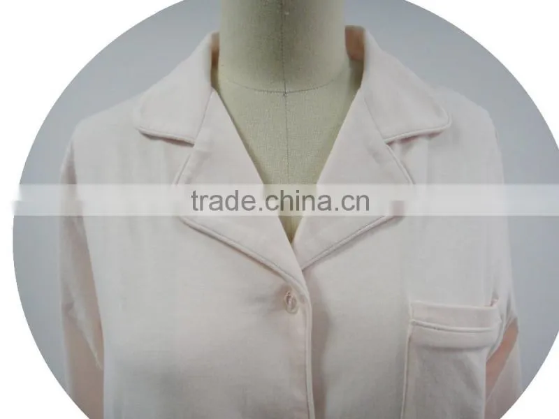 ladies' cotton pajama set