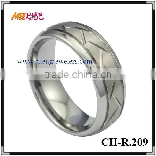 Shenzhen Cheng Jewelers LTD Titanium Jewelry, custom cheap titanium rings made in China