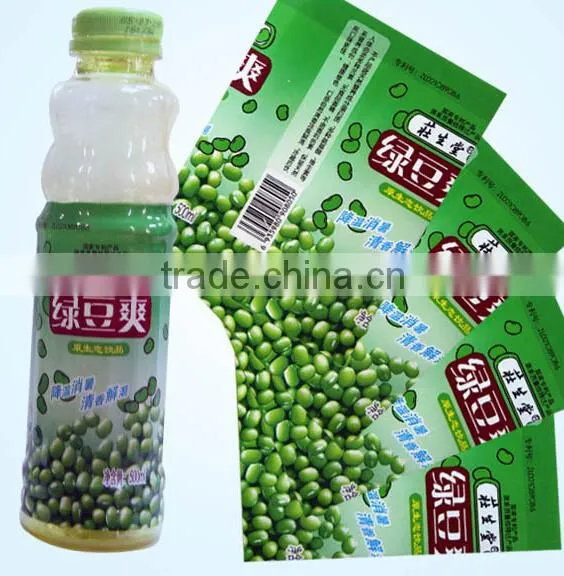 pvc cap seal shrink label for bottle cap and pvc shrink bottle body label