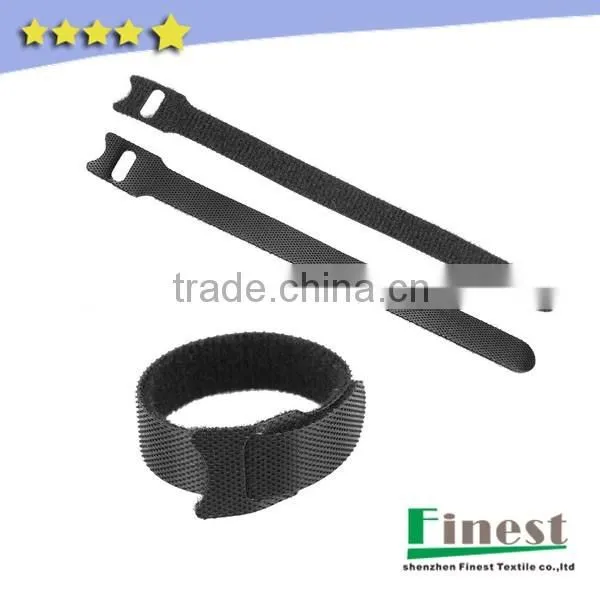 black hook loop cable tie