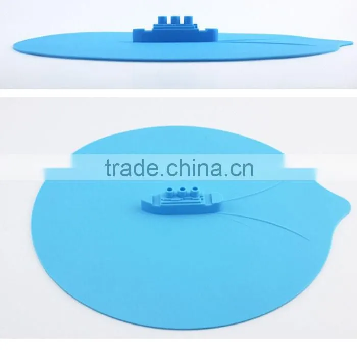 Cooking Tool Silicone Pan Lid Boil Over Spill Stopper Pot Lid