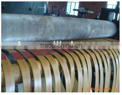 Rubber flat transmission belts