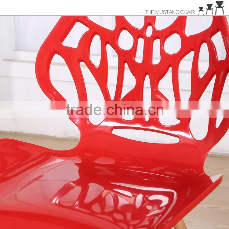 Cheap ABS cafe chairs design