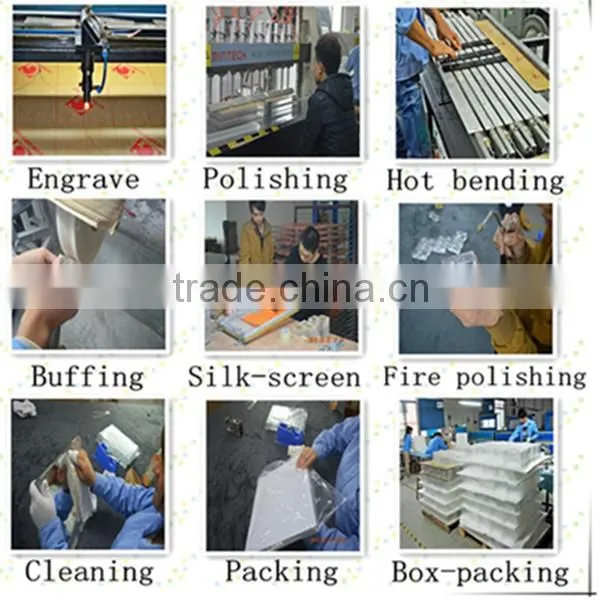 wholesale china plastic glass acrylic brochure holder