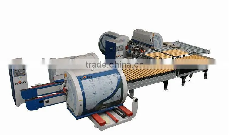 Solid wood door production line
