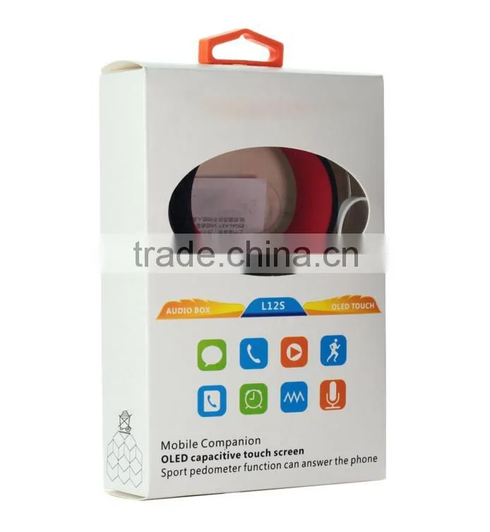 New Preminum Bluetooth Smart Watch L12S Bluetooth Bracelet For IOS and Android, mobile watch phones