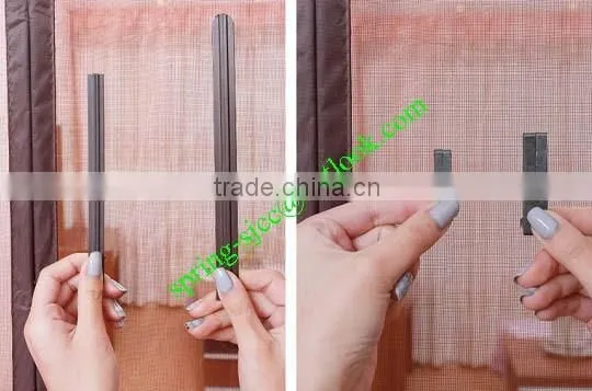 stripe anti-mosquito screen door electric fly scree