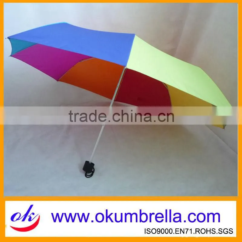 New fashion colorful folding umbrella