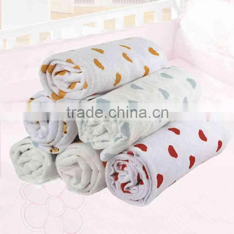 Exquisite Super Soft Travel Waterproof Bamboo Terry Cloth Changing Pad