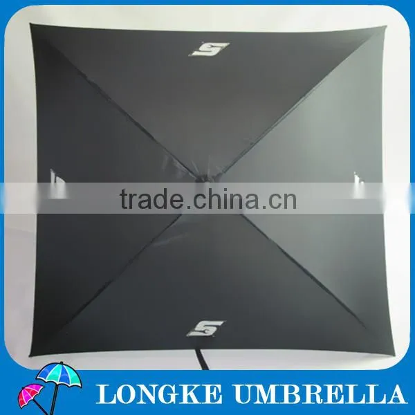 27" 4 panels advertising square umbrella