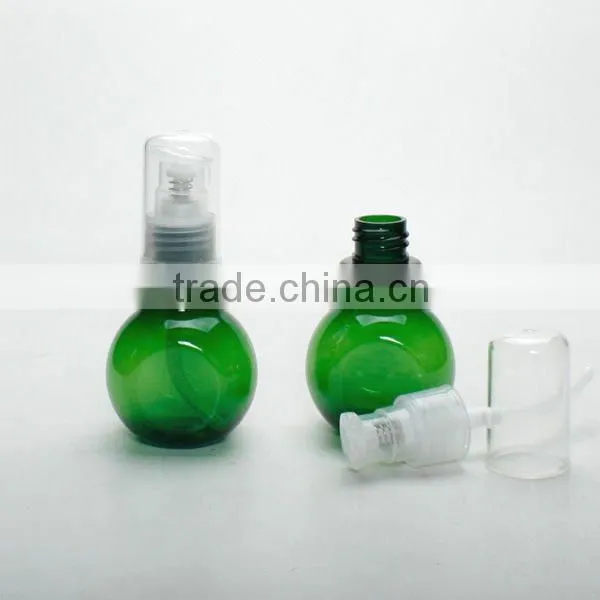 Treatment pump PET 60ml Ball Green Clear