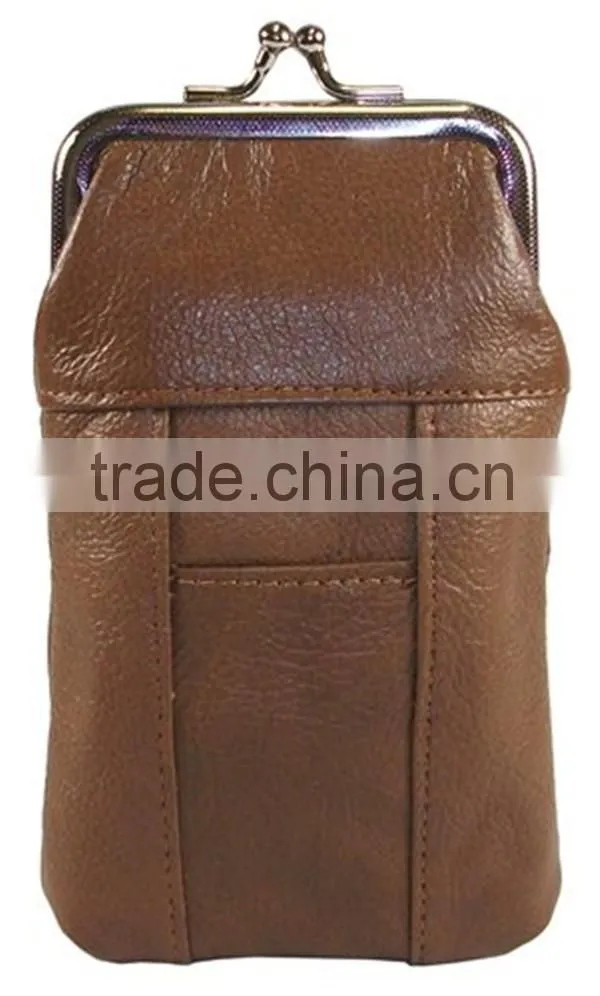 Boshiho promotional bag gift genuine leather cigarette case