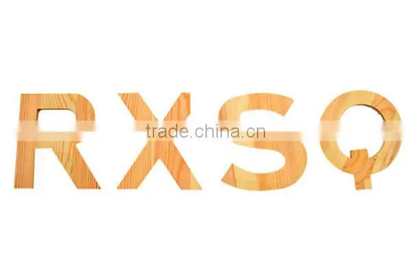 Trade assurance custom standing lovely alphabet wooden letter word