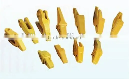All different size bucket teeth