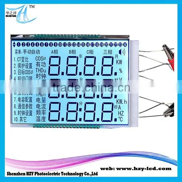 FSTN LCD Type For Petrol Station Hard Disk Trademill Attendance Recorder LCD FSTN