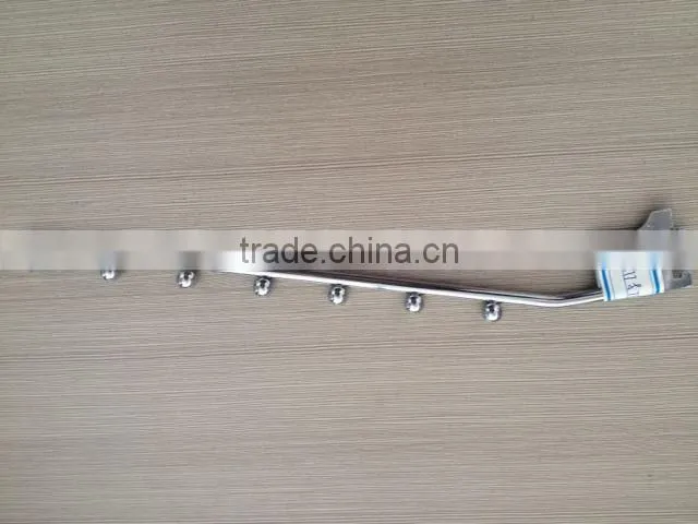 Ideal and Convenient store equipment for clothing shops/Slatwall 7-ball/pin waterfalls