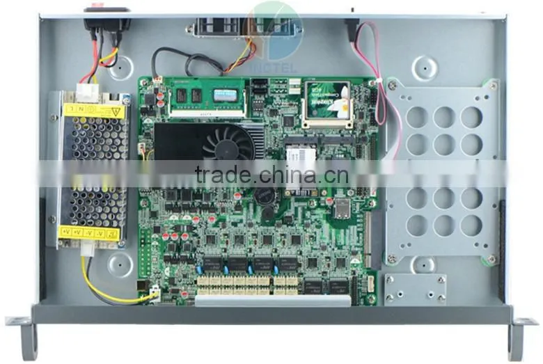1037U Multi Gigabit Network Port Routing Enterprise-class Firewall Router with Intel PCI E 1000M 6 82574L