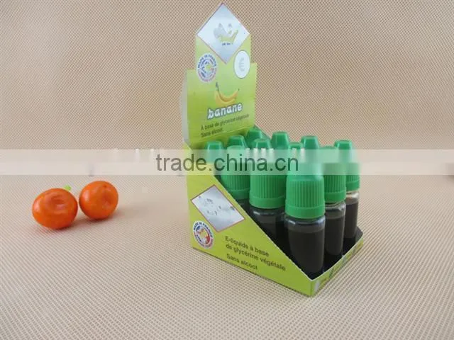 2015 hot sale 10 ml pe eliquid bottle with childproof cap