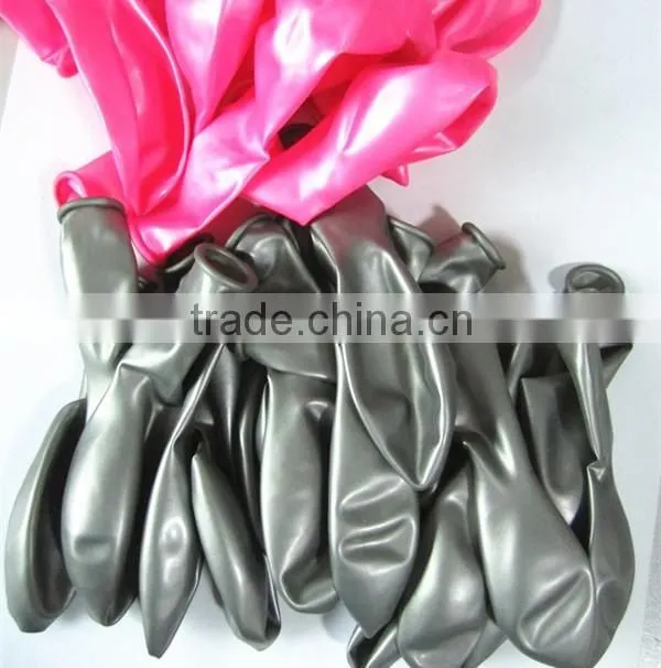 pearlized party balloons high quality metallic balloons