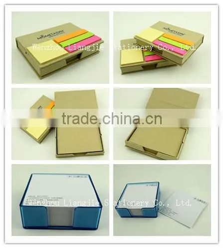Cube Neon Memo Customized Shrink Wrapped Cube Notepad/Sticky Memo For Office