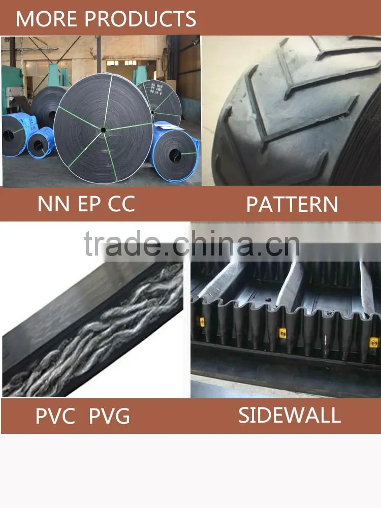 chevron patterned conveyor belt with V-shape