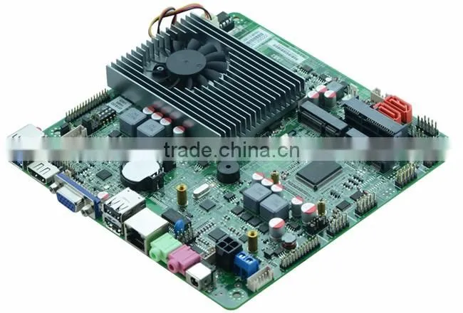 AIO ultra-thin Mini ITX motherboard/ Haswell / broadwell untra-thin lvds i3 i5 i7 mainboard