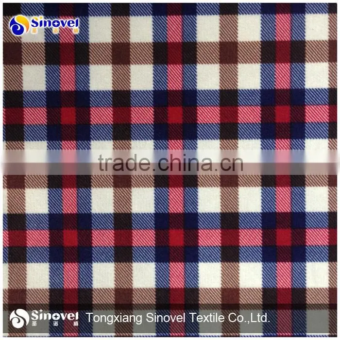 100% polyester Velvet fabric for suit/suit fabric