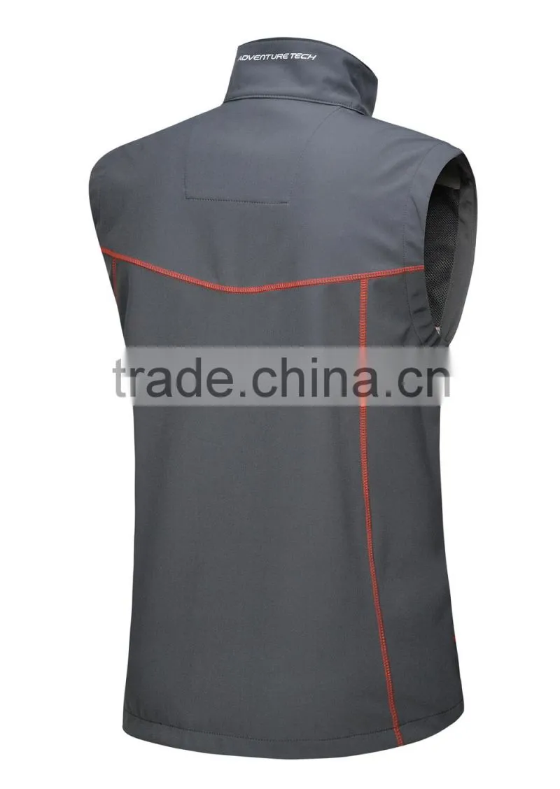 High Quality Cheap Tailored Wholesale Sport Vest Outdoor Jacket Softshell Jacket Work Vest