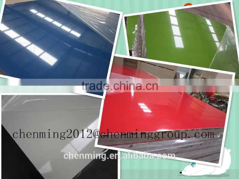 acrylic faced mdf/hdf board