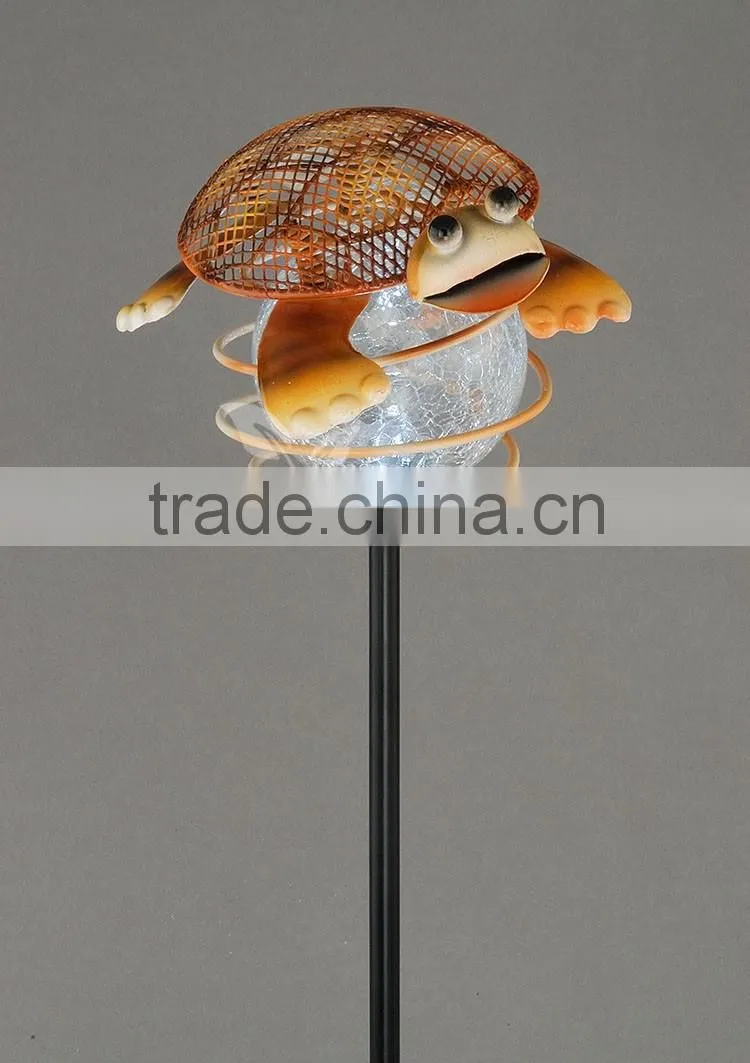 cute tortoise design stainless steel stake high power lighting lamps led