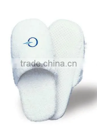 affordable cotton terry comfortable hotel slipper