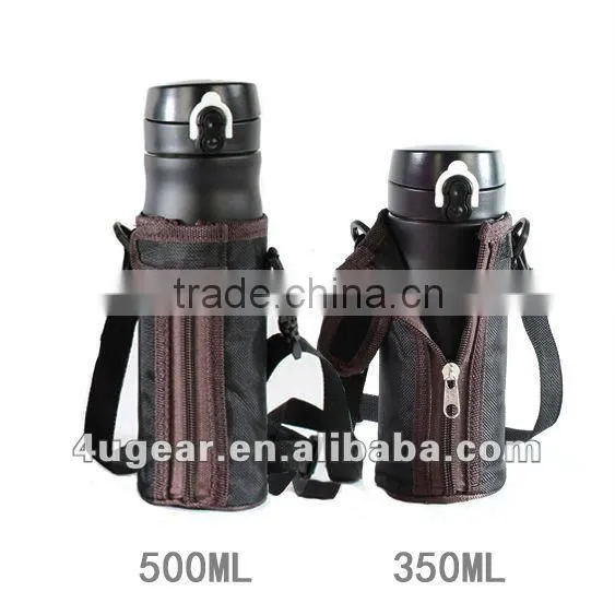 Promotional nylon fabric hot water bottle cover