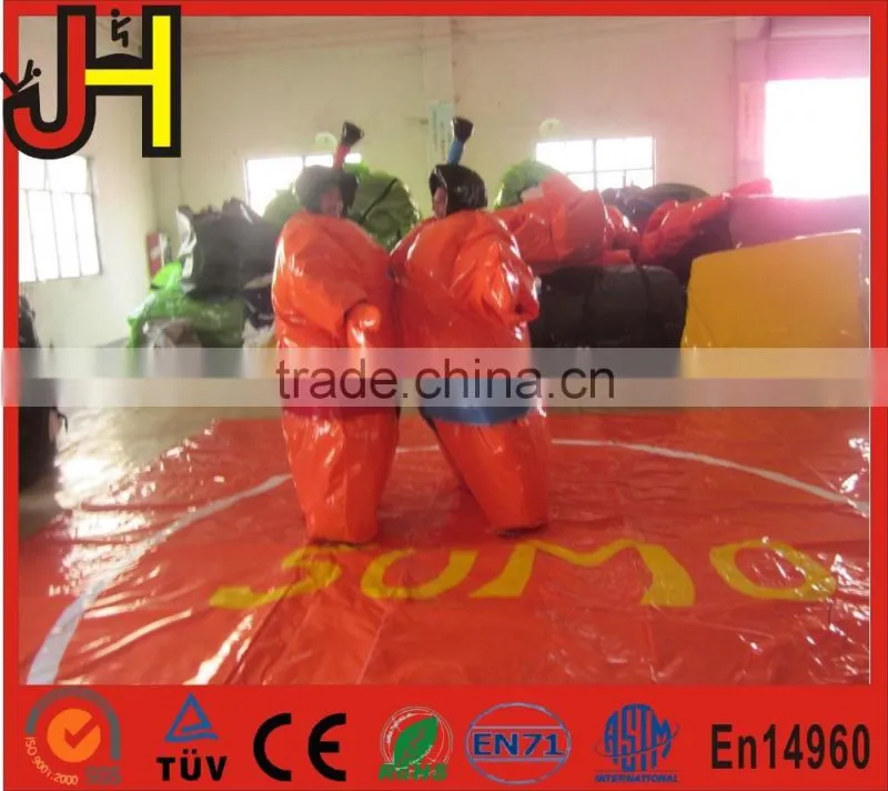 1.6m custume sumo suit, foam sumo wrestling suit, inflatable foam sumo wrestler costume